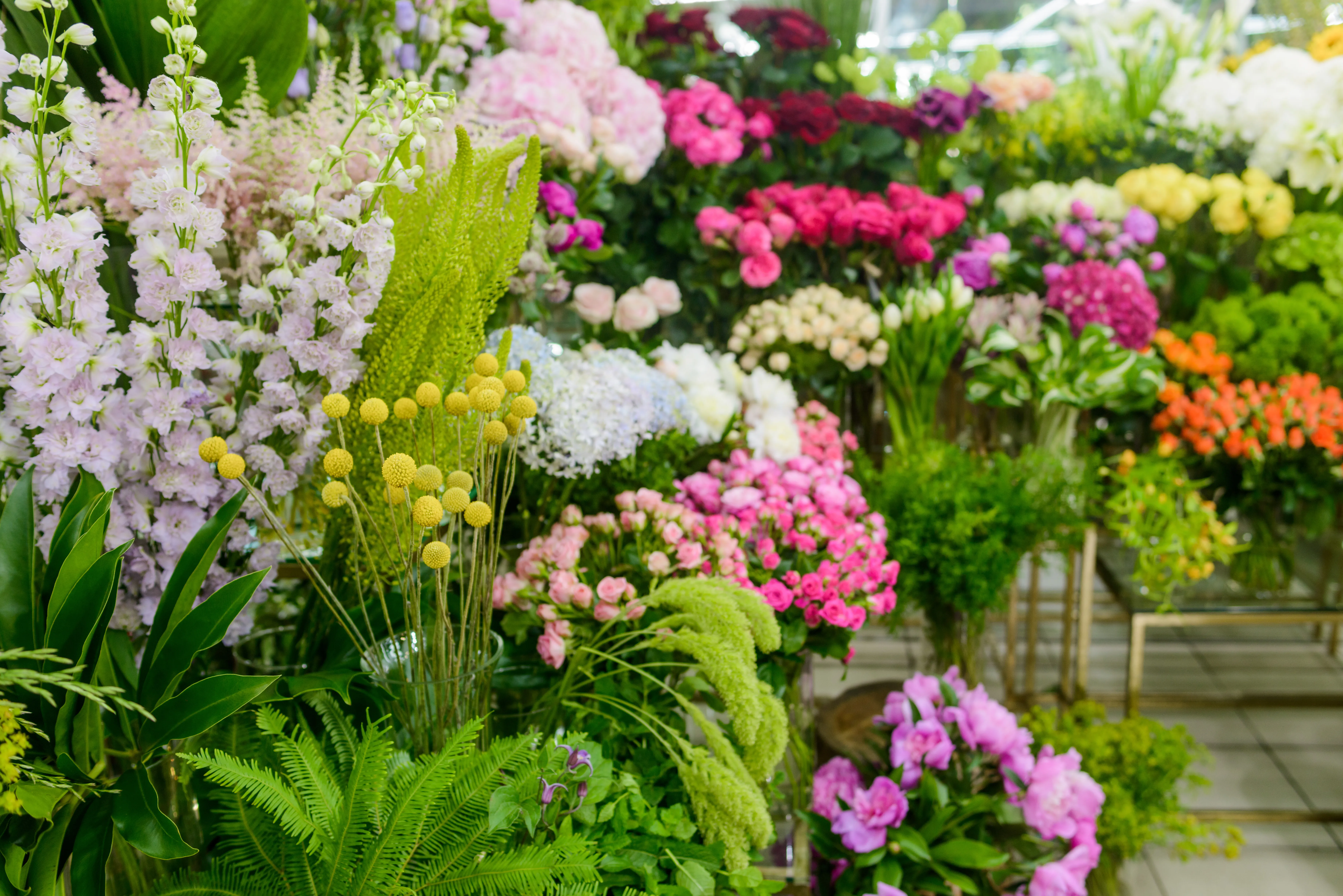 Bloomora floral studio table